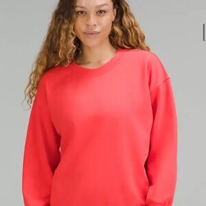 guc sold out rare perfectly oversized crew Sweatshirt pale raspberry 6